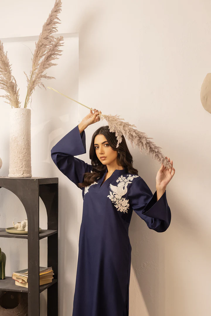 Emily Embroidered Kurta With Pant Set - Image 4
