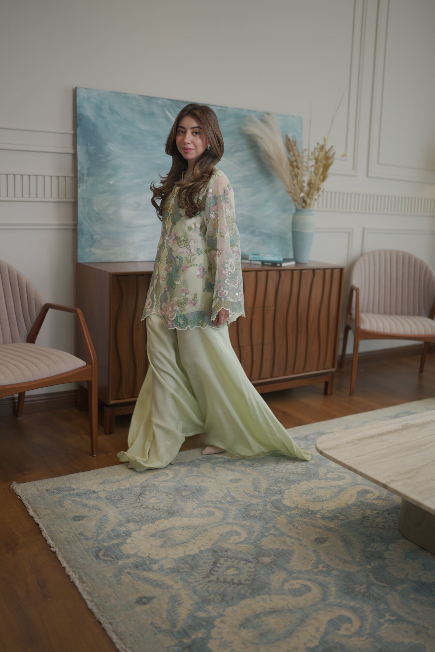 Sea Glass Embroidered Set - Image 6