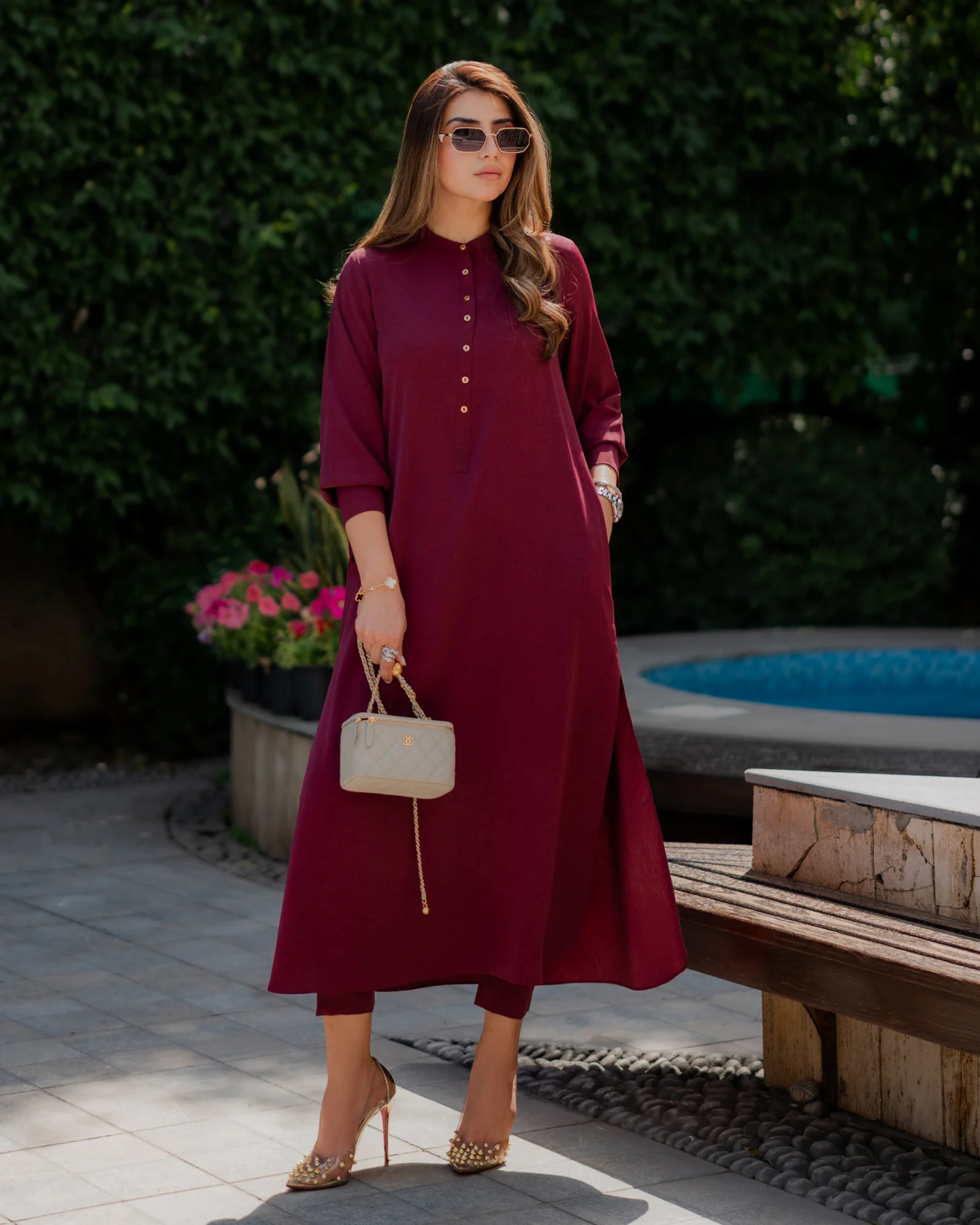 Modern Classic Cotton Kurta With Pant set